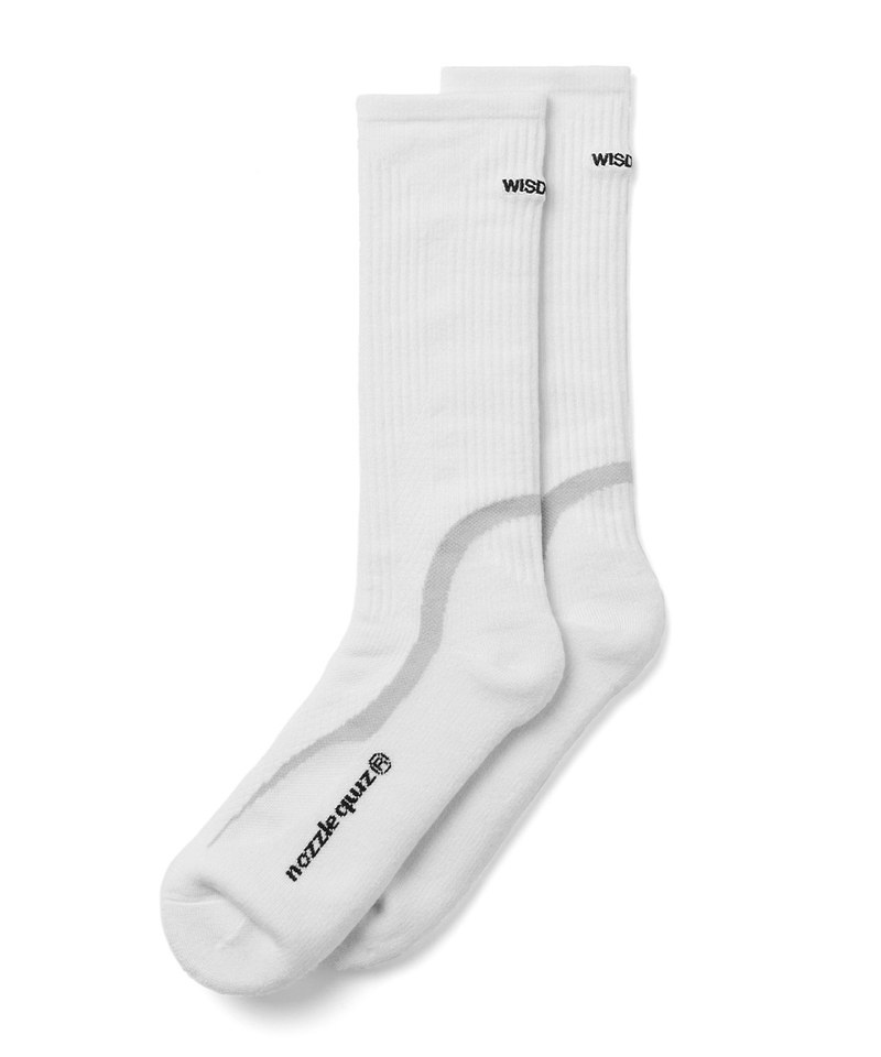 WDM2909-242 聯名長襪 WISDOM x nozzle quiz OVERCALF SOCKS