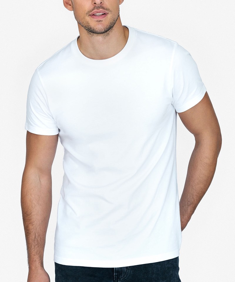 白色 t-shirt,簡約 白色,白色 短袖