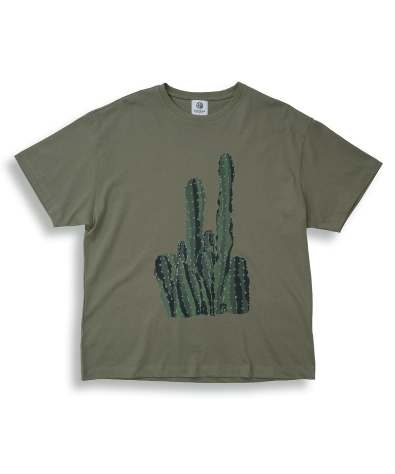 DRN0101 cactus tee 圖案短T