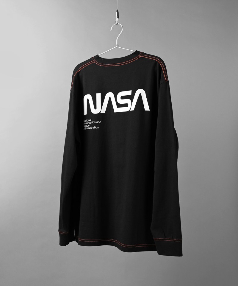 SPACE MISSION 縫線長袖T-shirt
