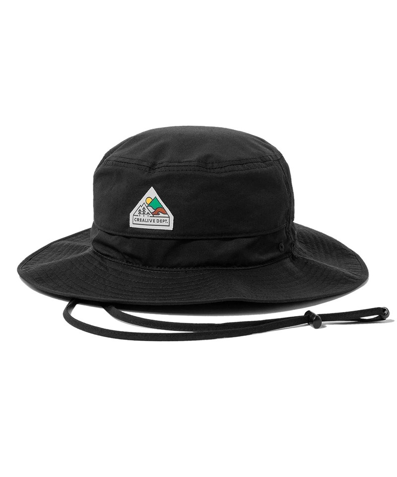 FLT2301 CREALIVE DEPT. Mountain Peak Logo Boonie Hat 山峰標誌機能登山戰術帽