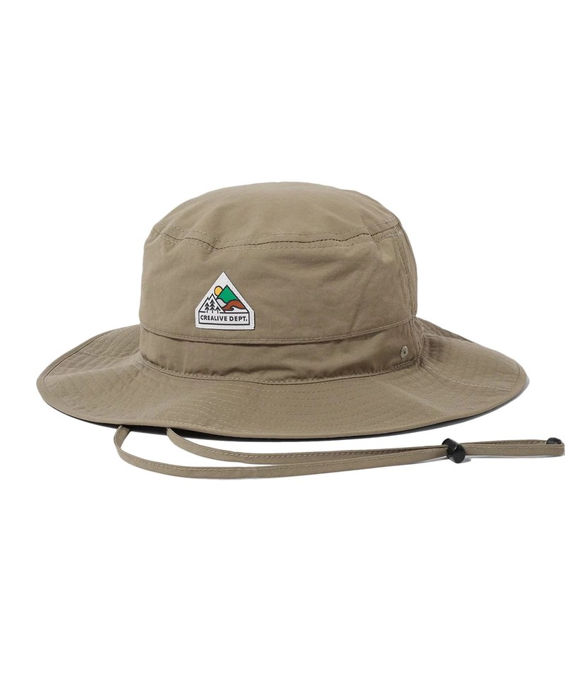 FLT2301 CREALIVE DEPT. Mountain Peak Logo Boonie Hat 山峰標誌機能登山戰術帽