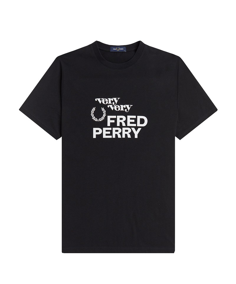 FRP99154 M2667 FRED PERRY印刷字樣短袖上衣 FRED PERRY PRIN