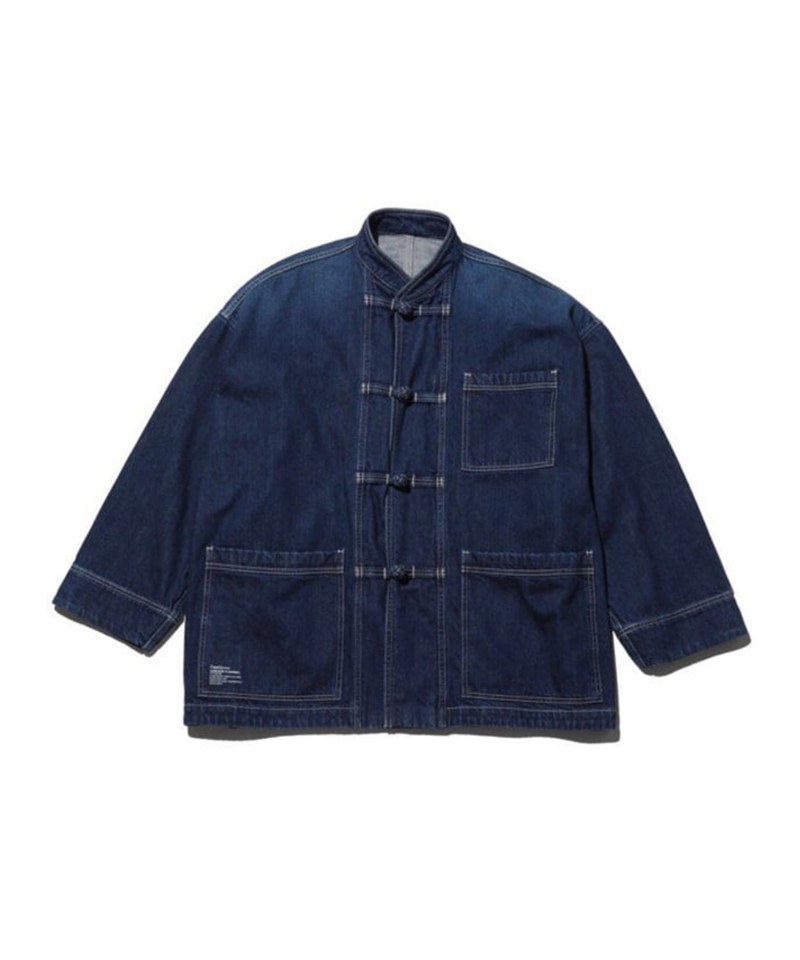 ONE WASH DENIM KUNG-FU COVERALL / OW單寧功夫外套_a