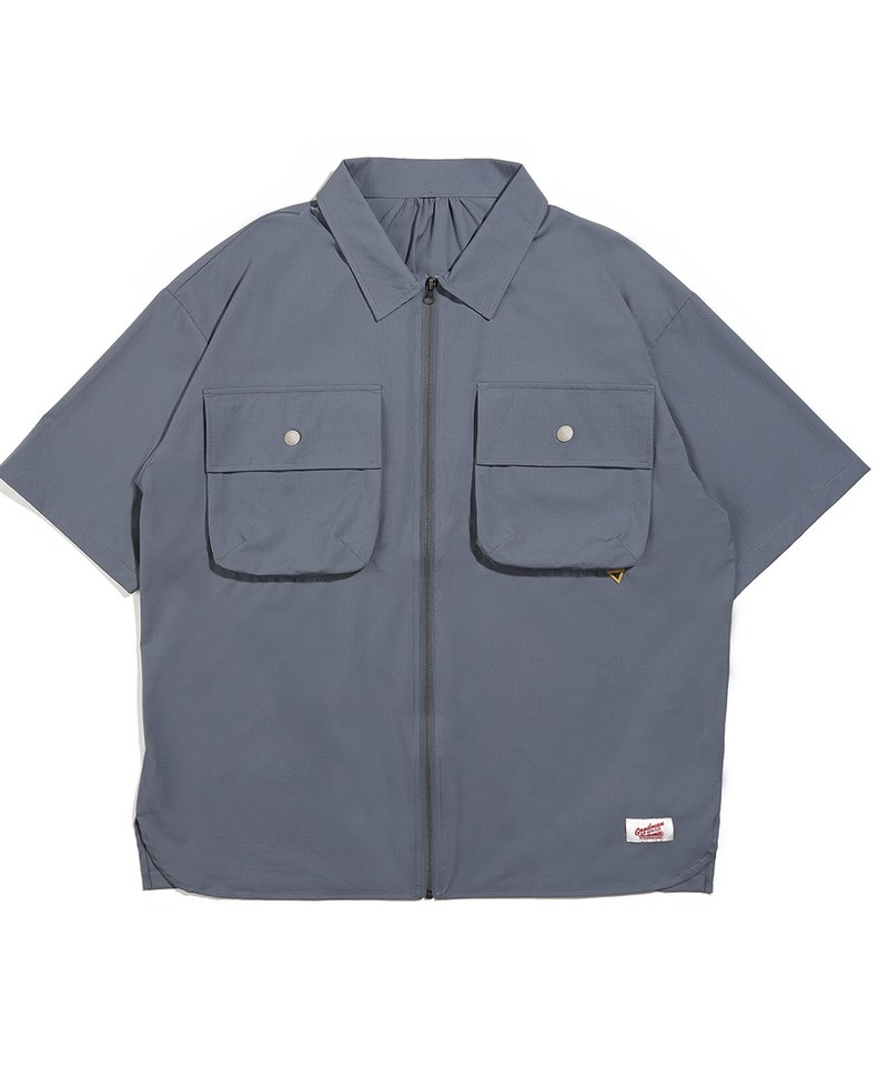 FTM0215-221 泡泡紗短袖襯衫 Seersucker Worker Shirt