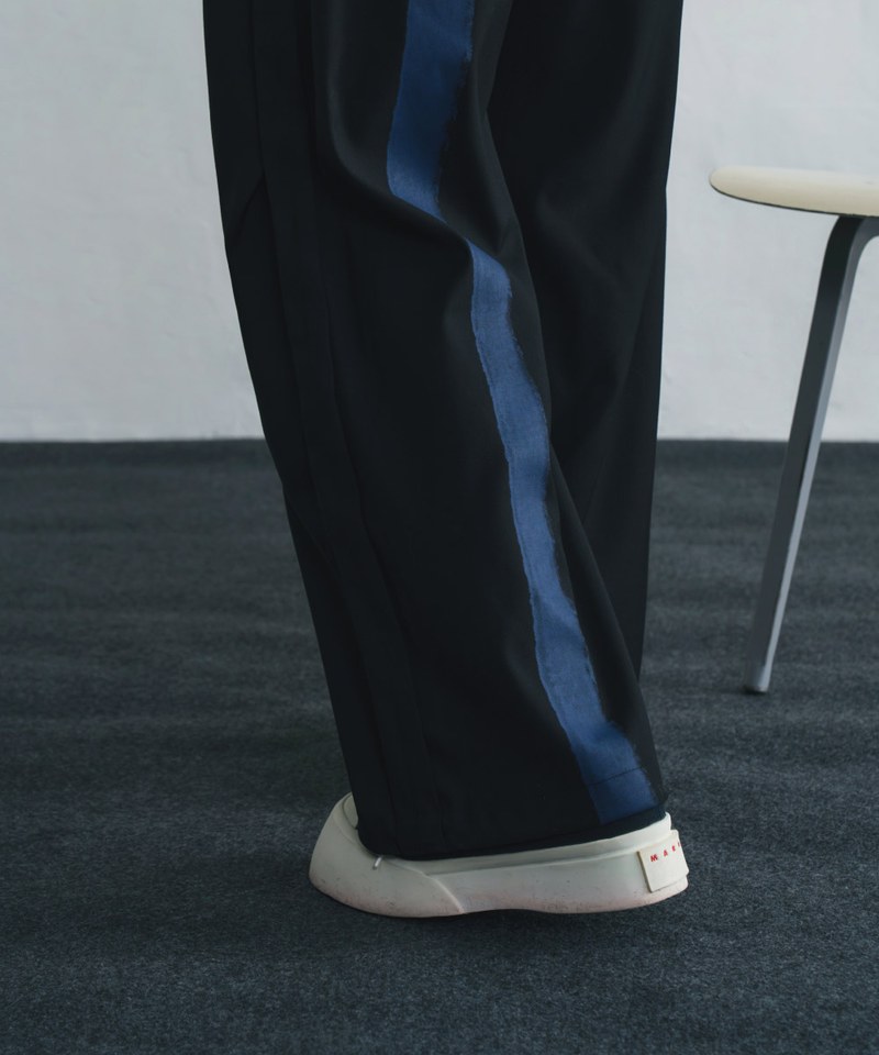 MELSIGN 休閒長褲 Paintbrush Color Trousers