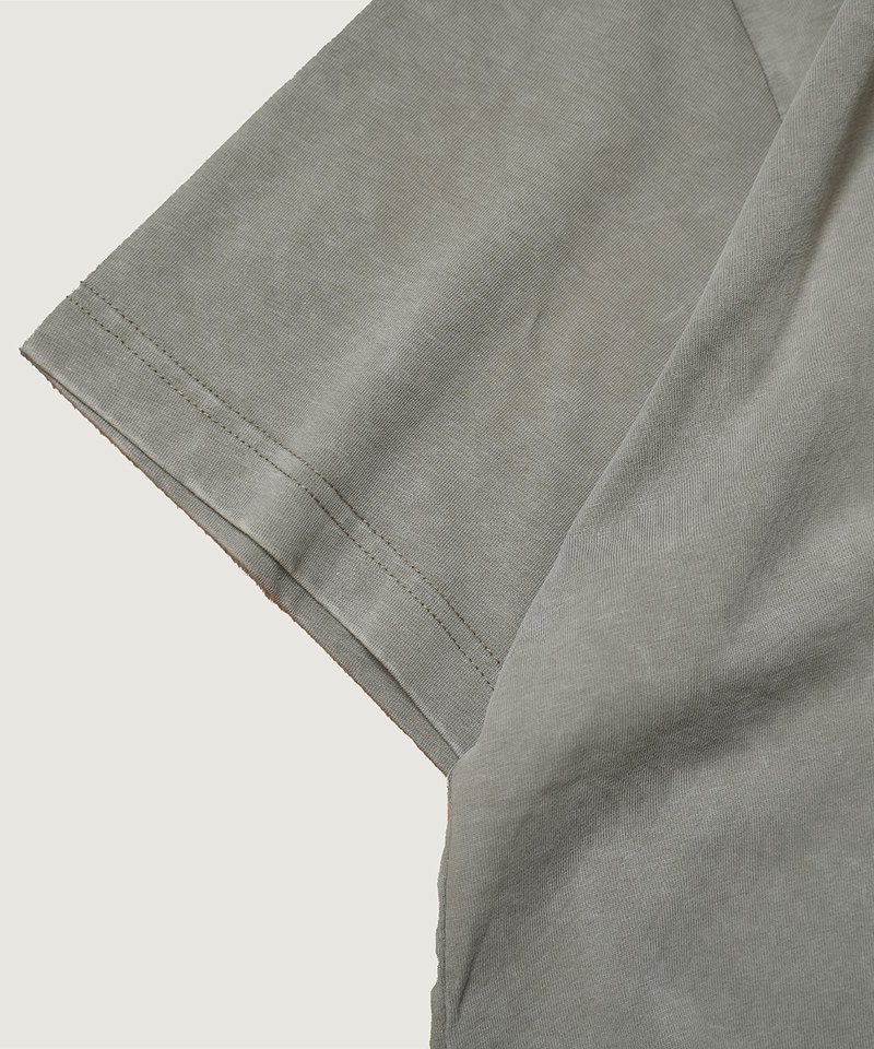 PBP0107-241 水洗刺繡寬鬆短袖上衣 EMBROIDERY LOGO TEE (WASHED)
