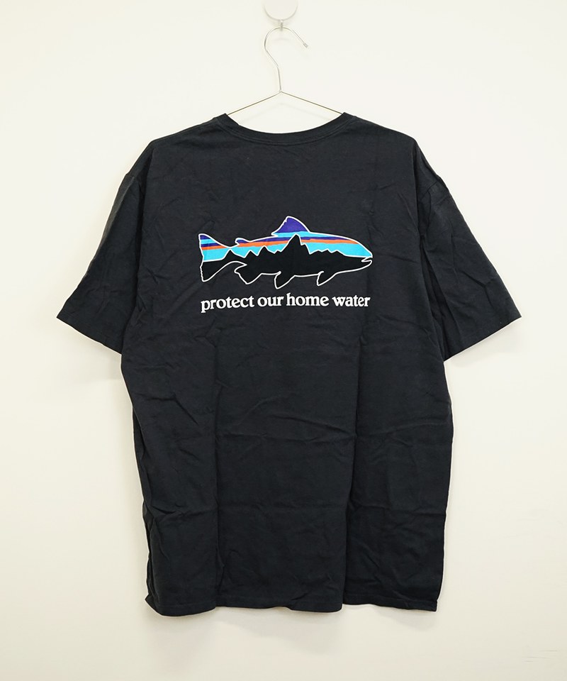 37547 圖案短Tee M's Home Water Trout Organic T-Shirt