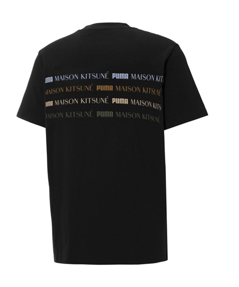 PUMA0126 Maison Kitsune系列Engineered短袖T恤(N)