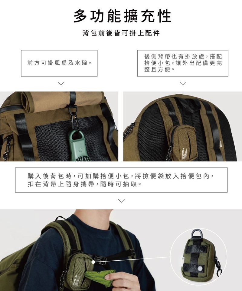 寵物機能後背包 Pets Backpack