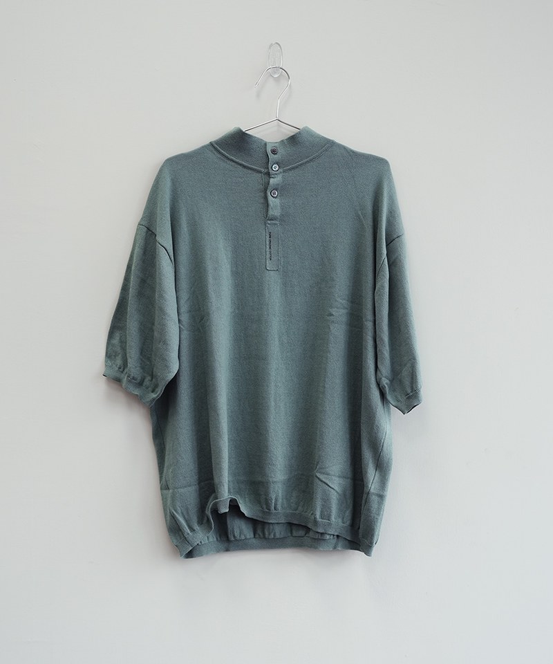 TND3605-231 Organic Cotton Stand collar Polo Shirt