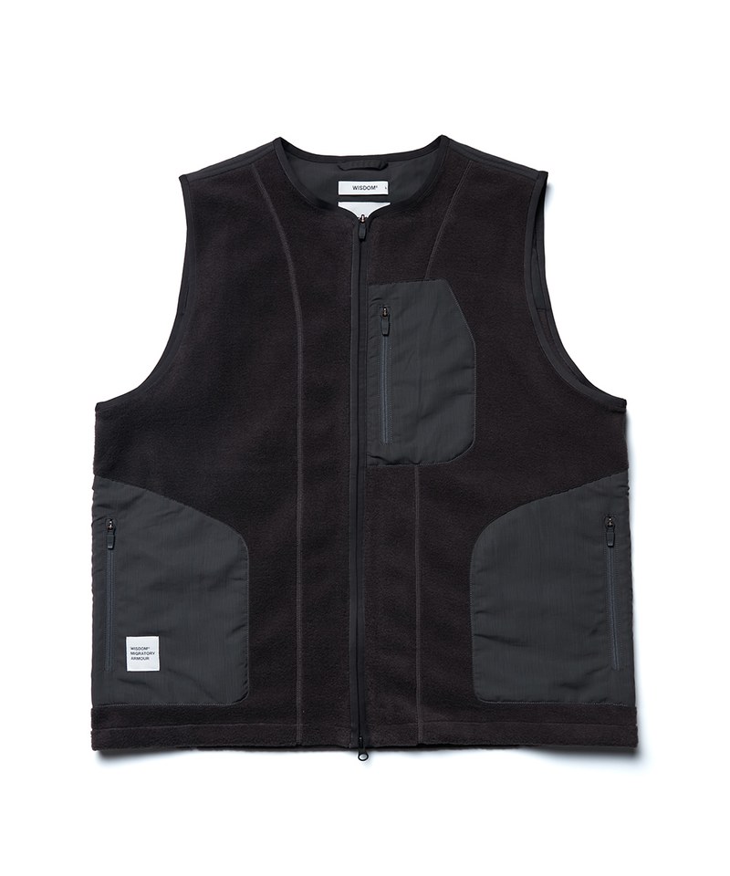 WDM0528 多口袋背心Hollow-Fleece Vest