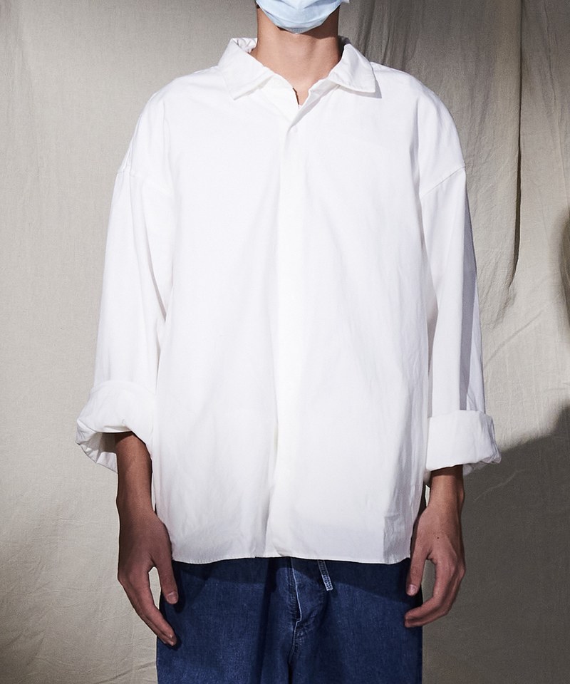 YCA0249 11123 COMFORT SHIRT EXTRA WIDE 純棉寬鬆襯衫