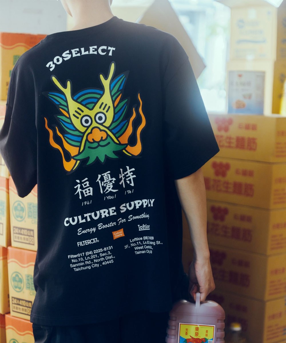 FILTER017 X Loftice feat. 30select 三方聯乘限定短Tee