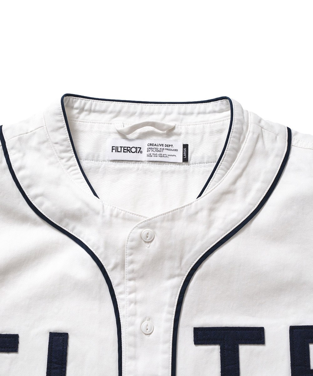 FLTR Baseball Shirt 厚磅洗舊棒球衫