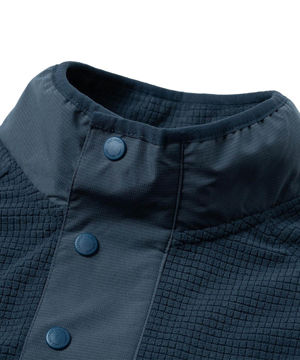 格粒絨半開領罩衫 GRiT(FLTR_Gfleece)High-Neck Sweatshirt
