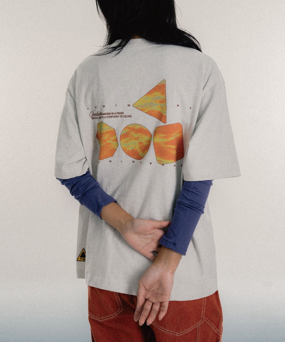 印花上衣 Sunshine Prism Tee