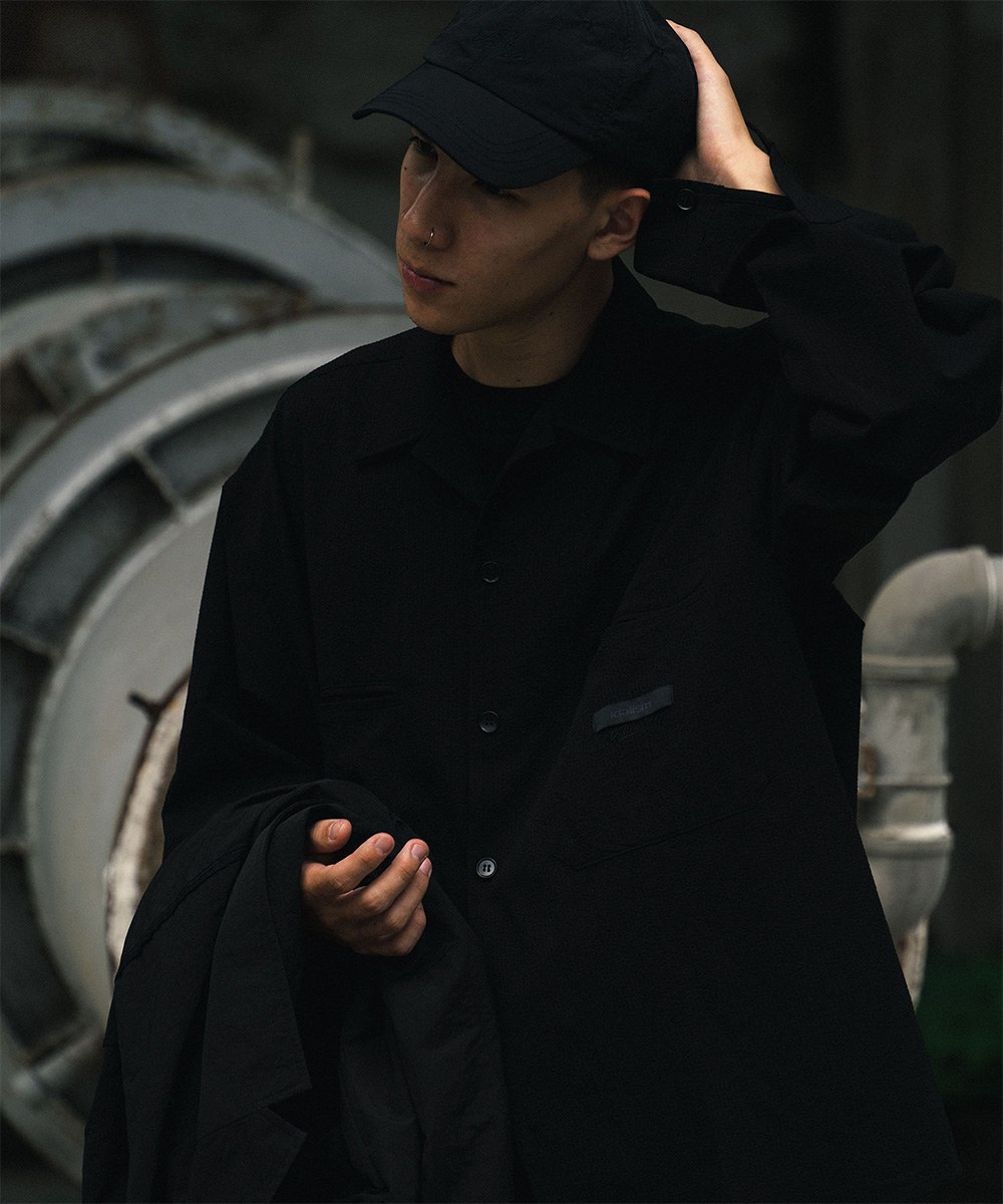 黑化長襯衫 Black Type Shirt