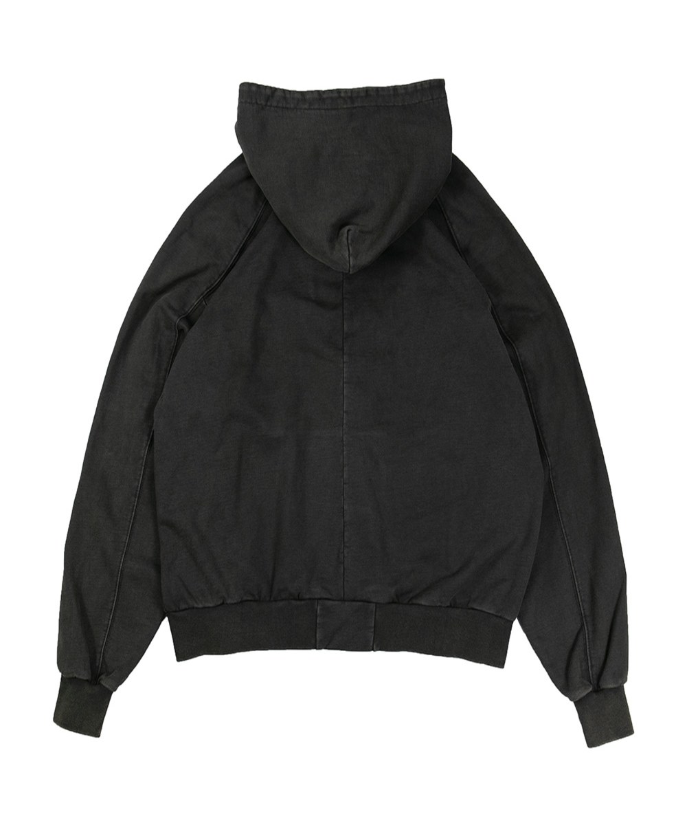 復古仿舊水洗帽T Vintage Pullover