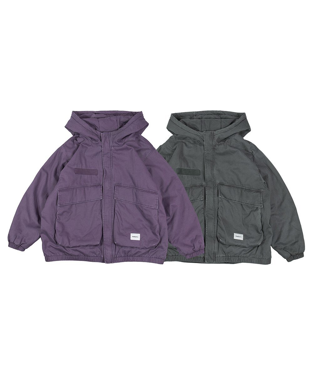 洗舊大口袋外套 Cargo Parka