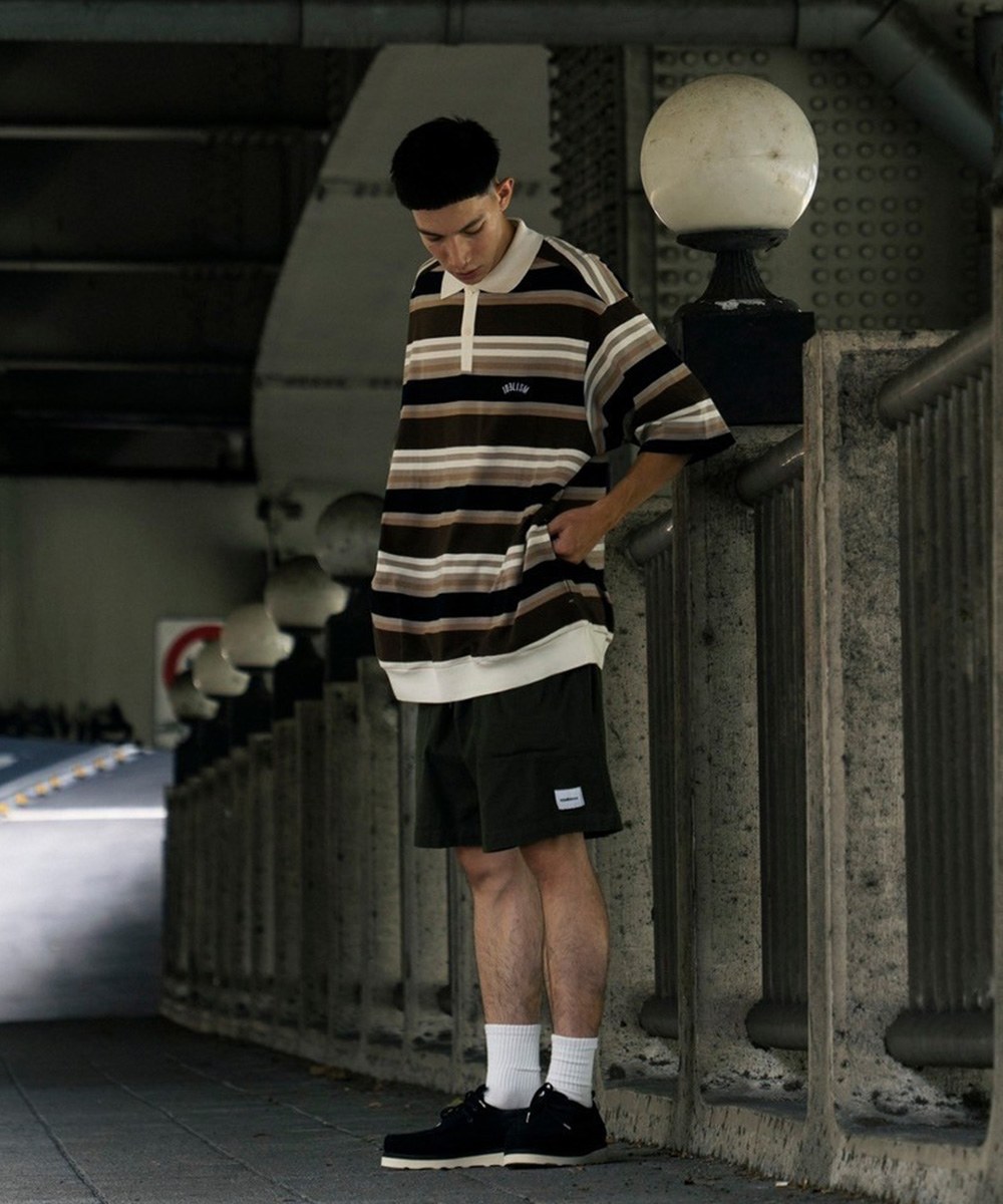 橫紋休閒翻領衫 Striped POLO