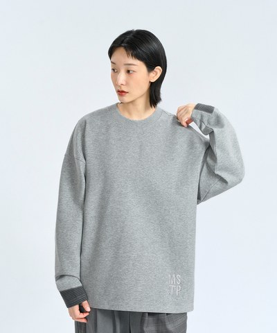 袖口拼色長Tee Mix-Layered Comfy LS Tee