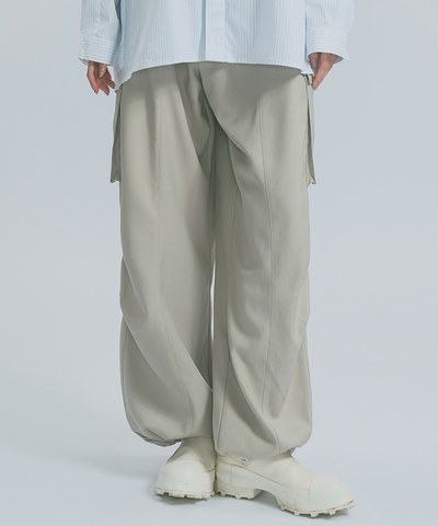 MSN1621-241 寬鬆口袋長褲 Ethereal Pocket Cutting Trousers