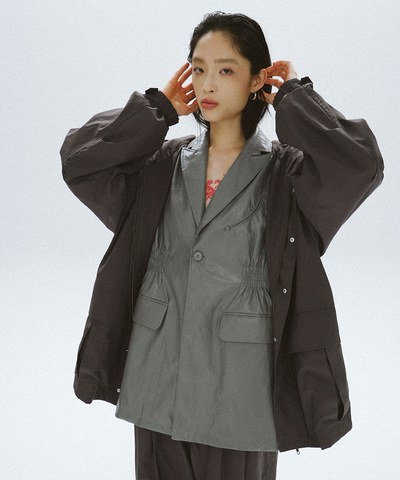 PER1107-232 Short Mountain Parka