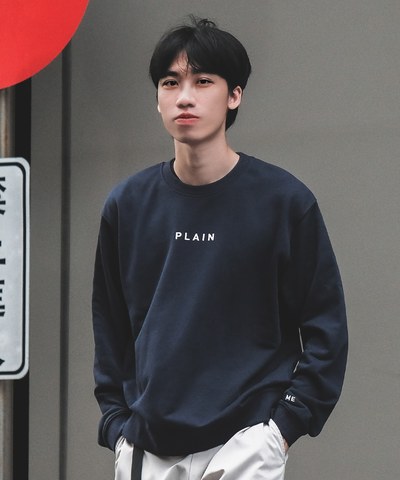 PLN0061-242 PLAIN基本大學Tee