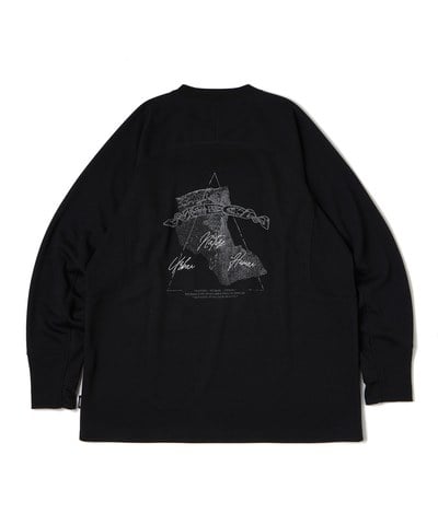 羅紋剪接長袖上衣 WISDOM SHINCOOL LS TEE