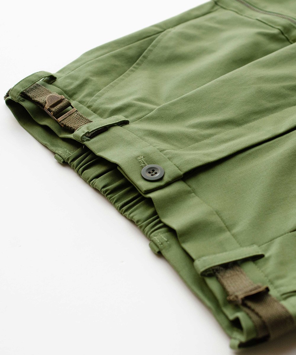 美國綠軍工繭型褲