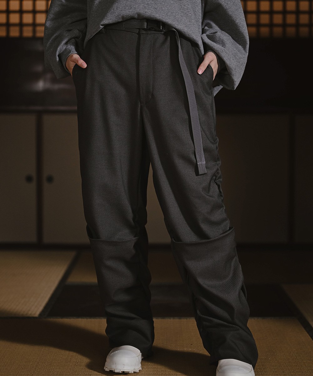 MELSIGN 寬鬆直筒長褲 Straight Cutting Trousers V2