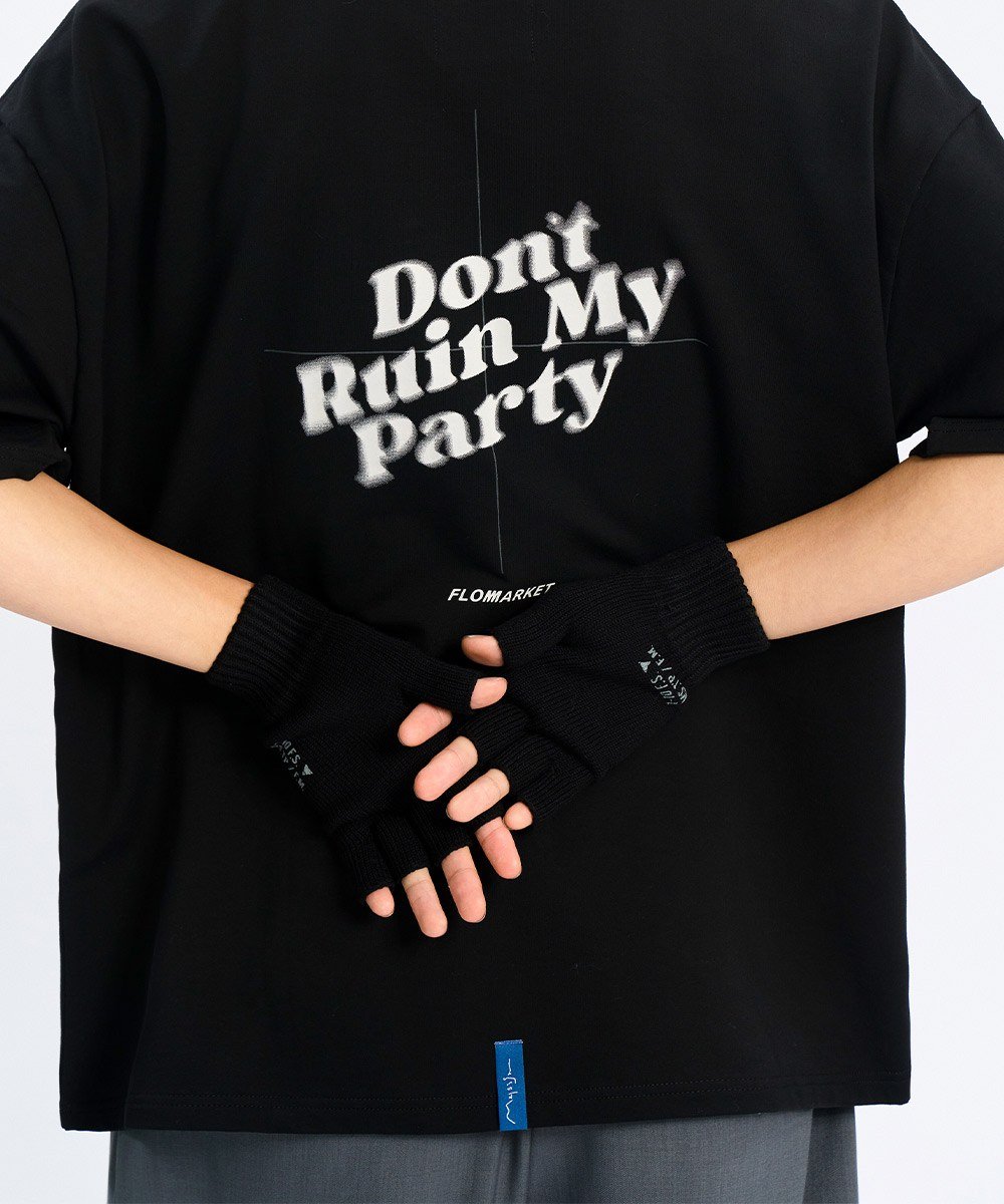 MSxFSxFM 聯名半指手套 Don't Ruin My Party Fingerless Gloves