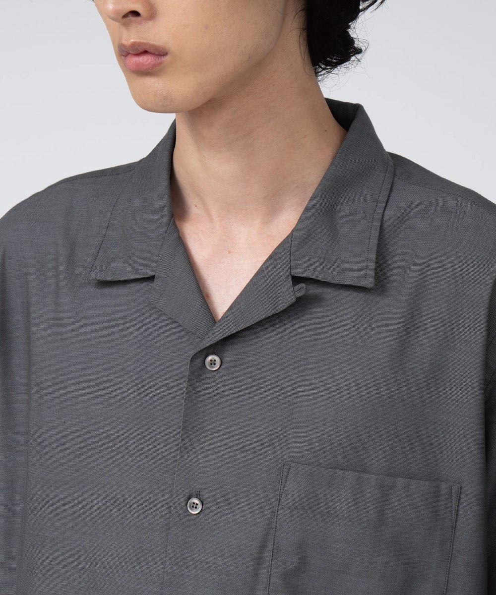 開襟襯衫 Open Collar Panama SS Shirt