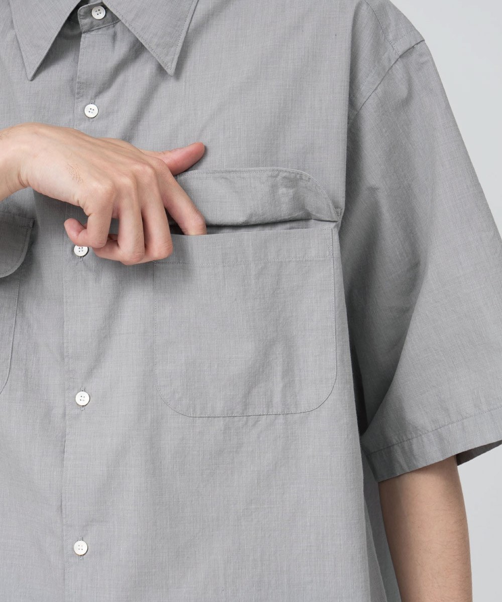 短袖襯衫 Regular Collar End On End SS Shirt