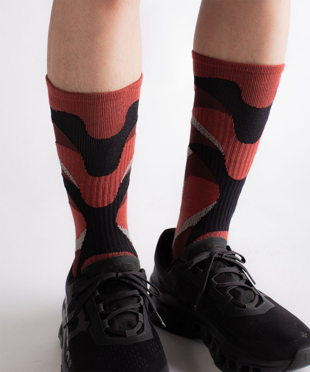 沙漠襪 Cage overcalf socks