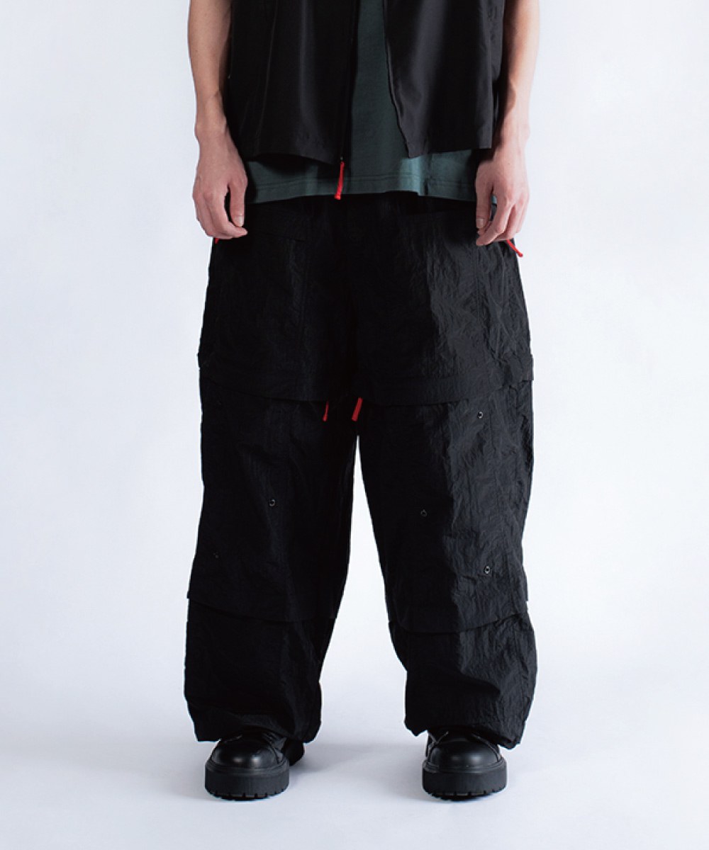 可拆式涼感短褲 Detach wide pants