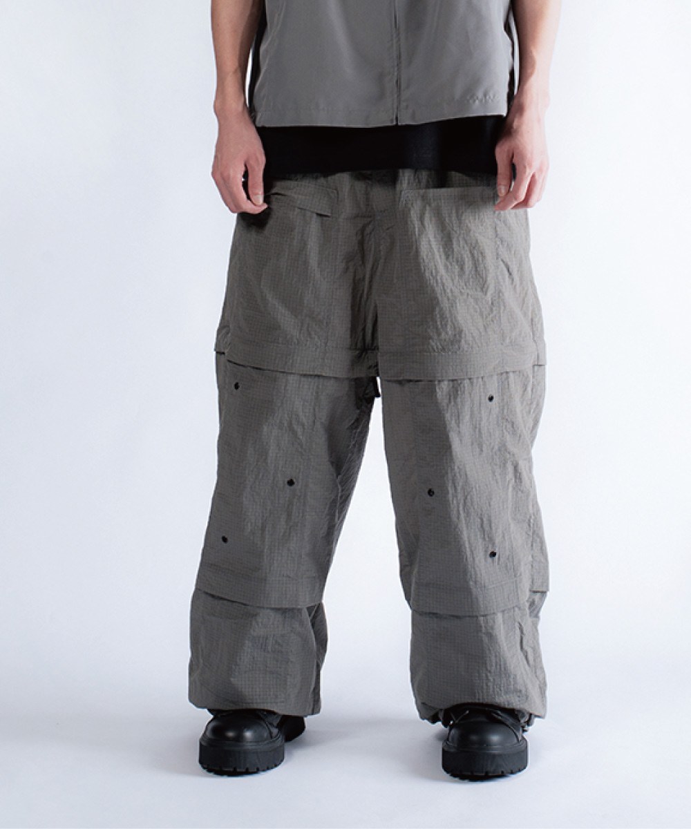 可拆式涼感短褲 Detach wide pants