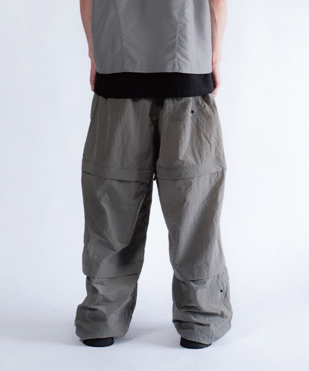 可拆式涼感短褲 Detach wide pants