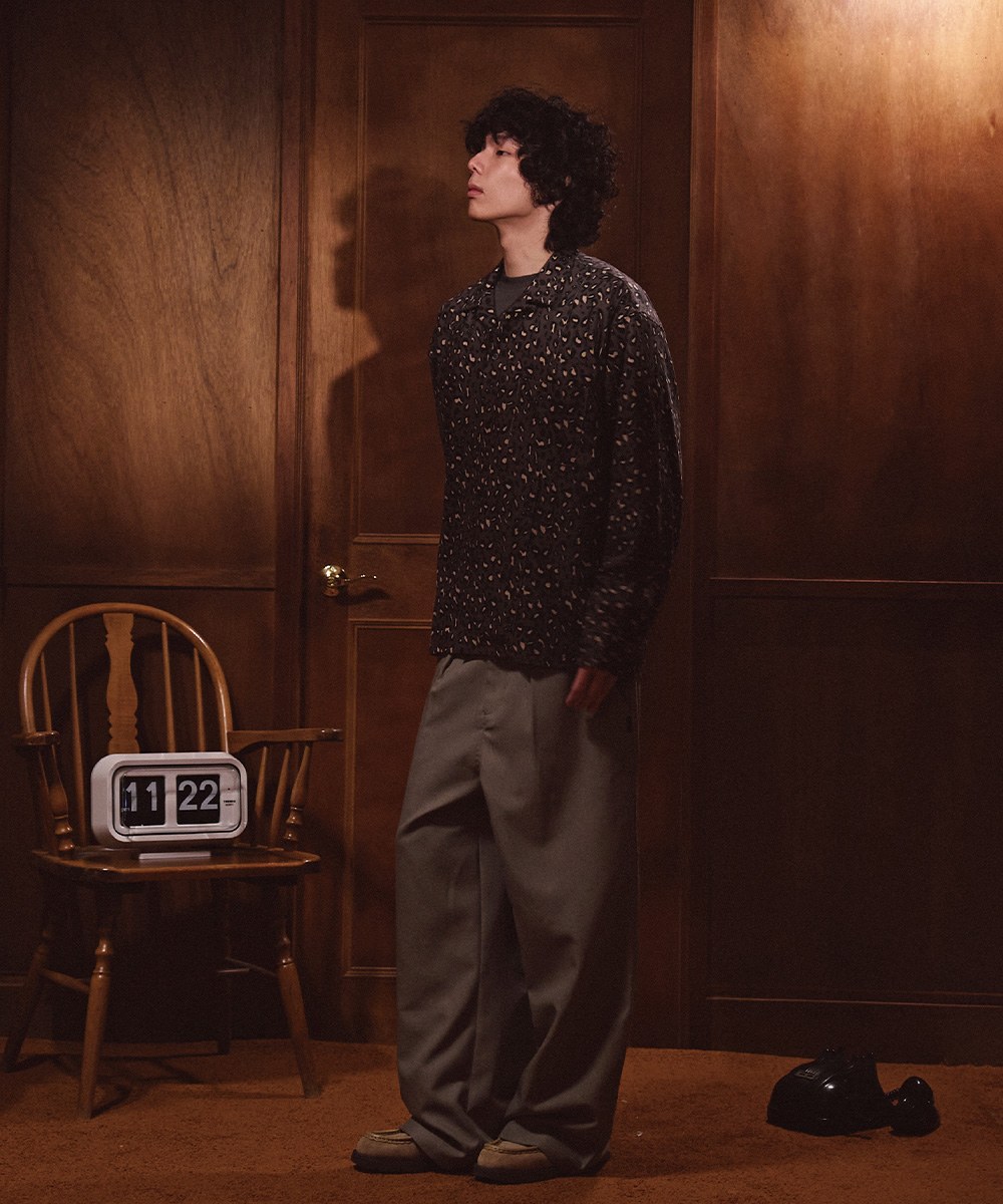 西裝長褲 WIDE LEG TROUSERS