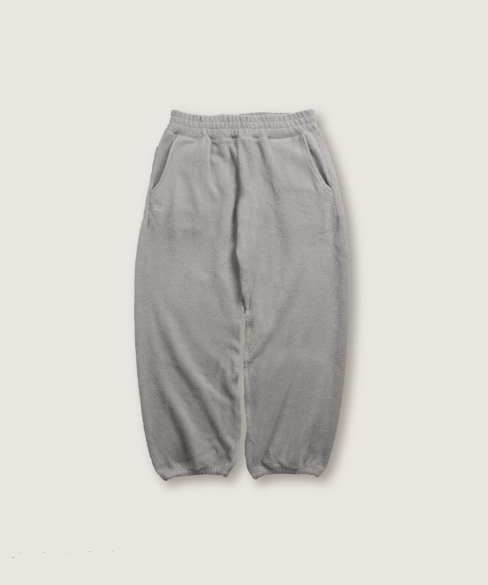 搖粒絨寬版長褲 FLEECE SWEATPANTS