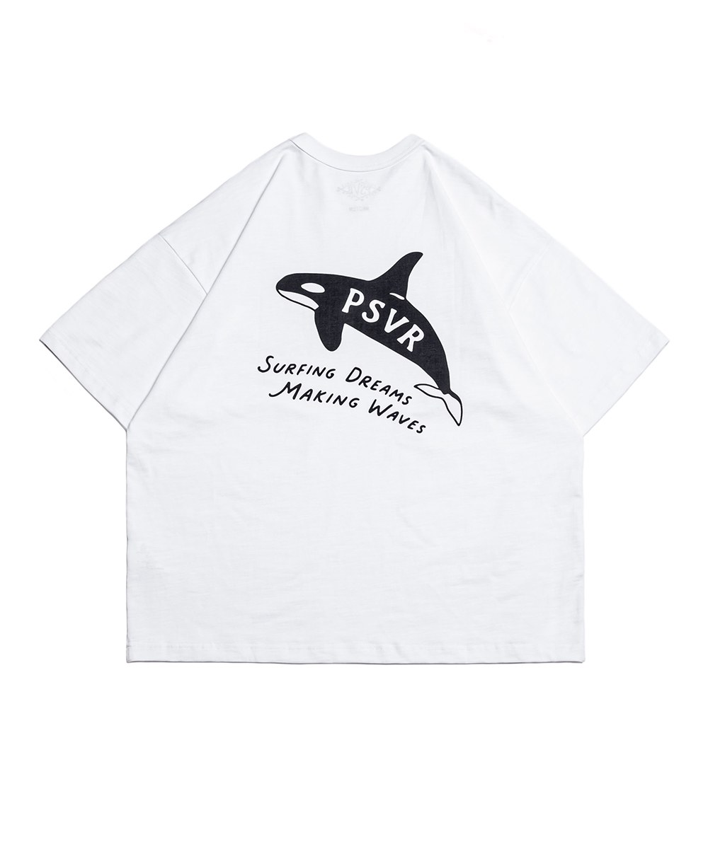 虎鯨圖像TEE KILLER WHALE GRAPHIC T-SHIRT