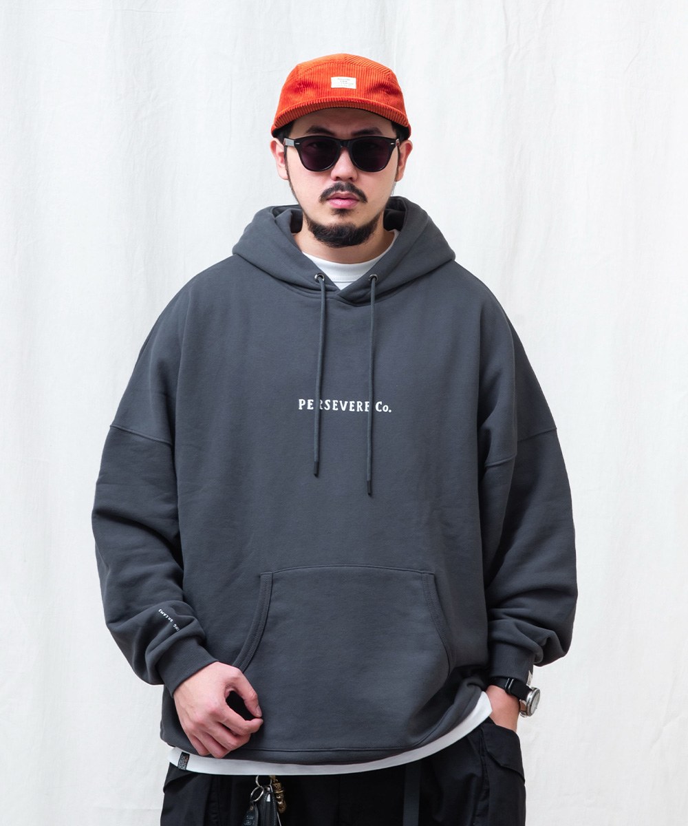 定番款帽TEE BRAND LOGO CLASSIC WASHED HOODIE