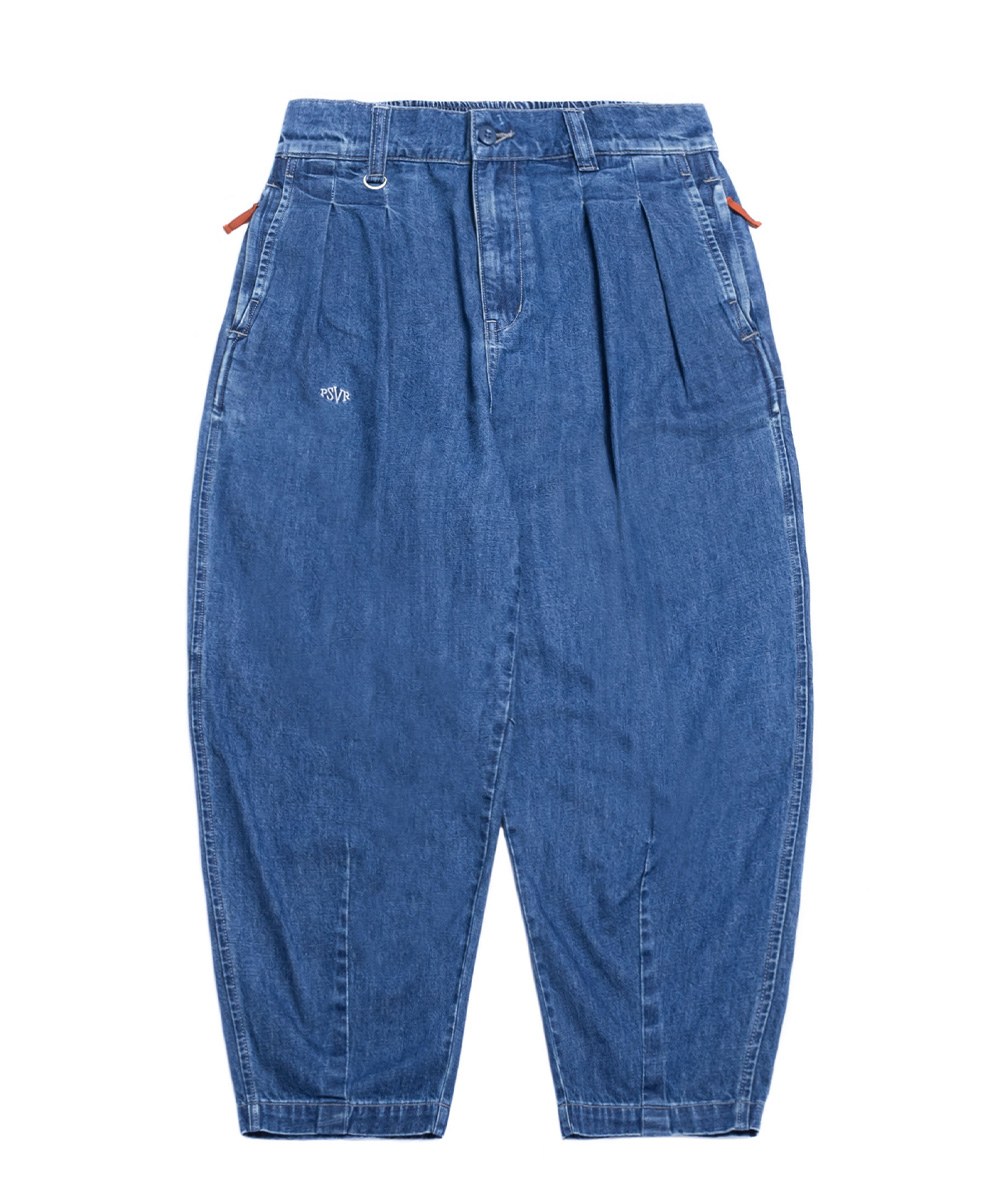 氣球錐形長褲 DOUBLE PLEATED BALLOON TAPERED PANTS