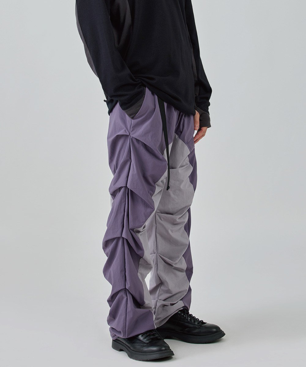 皺褶長褲 Pleated Track Pants