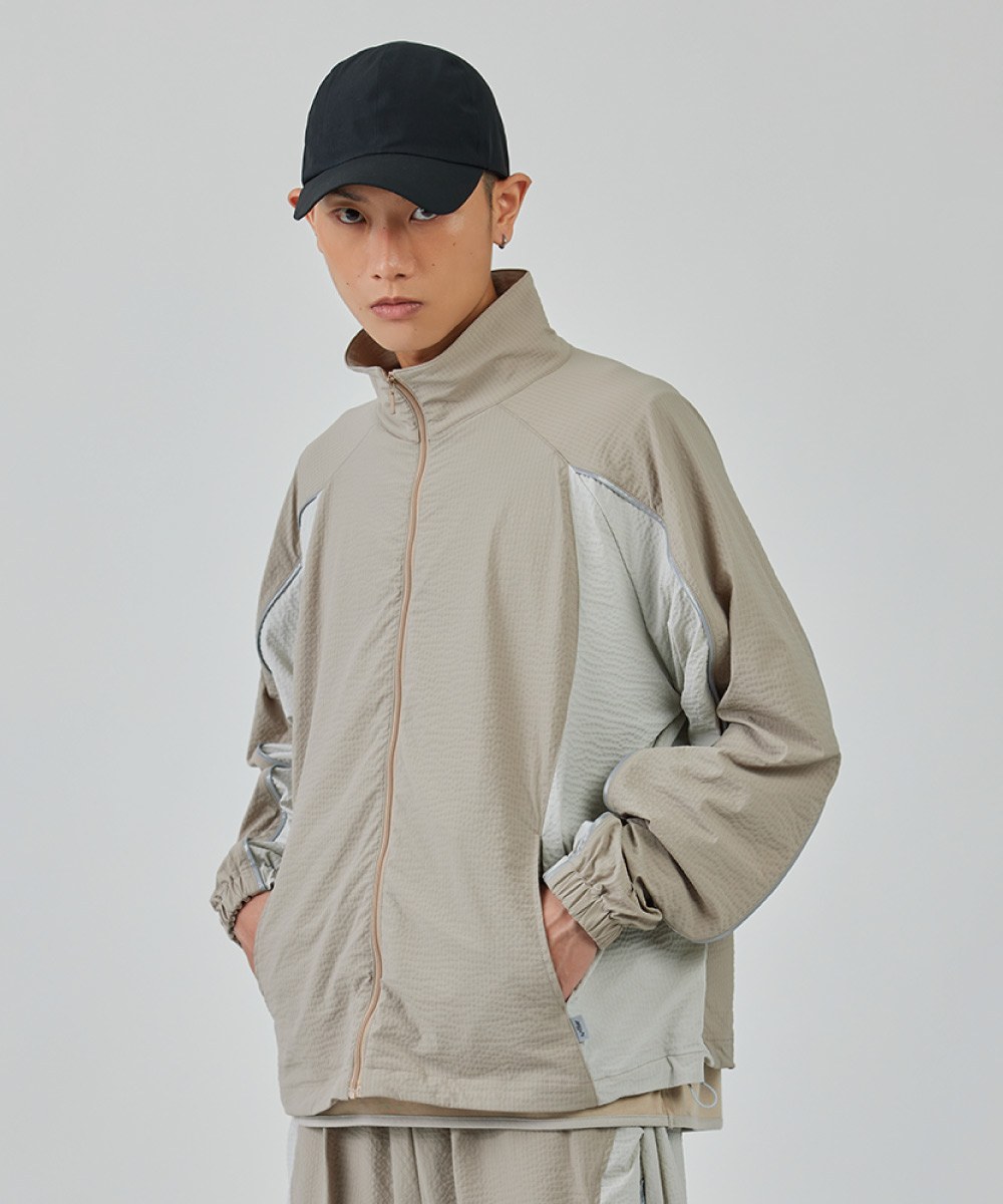 拼接外套 Oversize Flowing Jacket