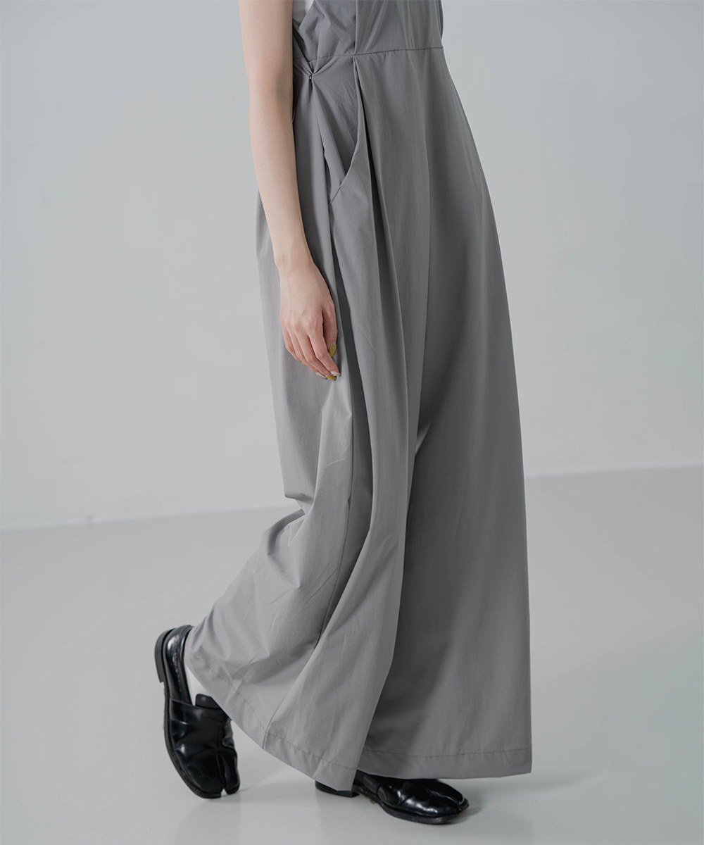 高腰連身褲 High Waist Wide Cut Jumpsuit