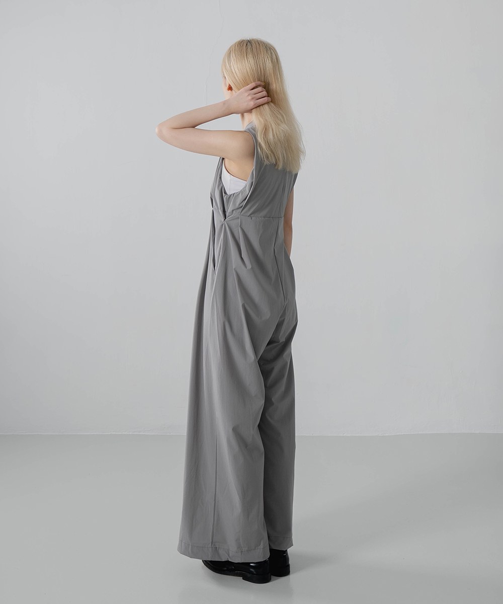 高腰連身褲 High Waist Wide Cut Jumpsuit