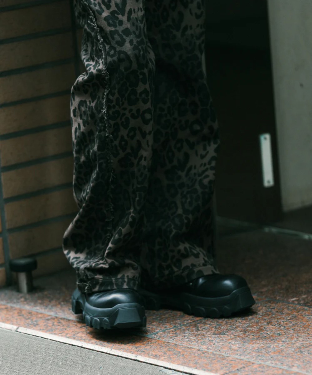 豹紋喇叭褲 Leopard Flare Parts