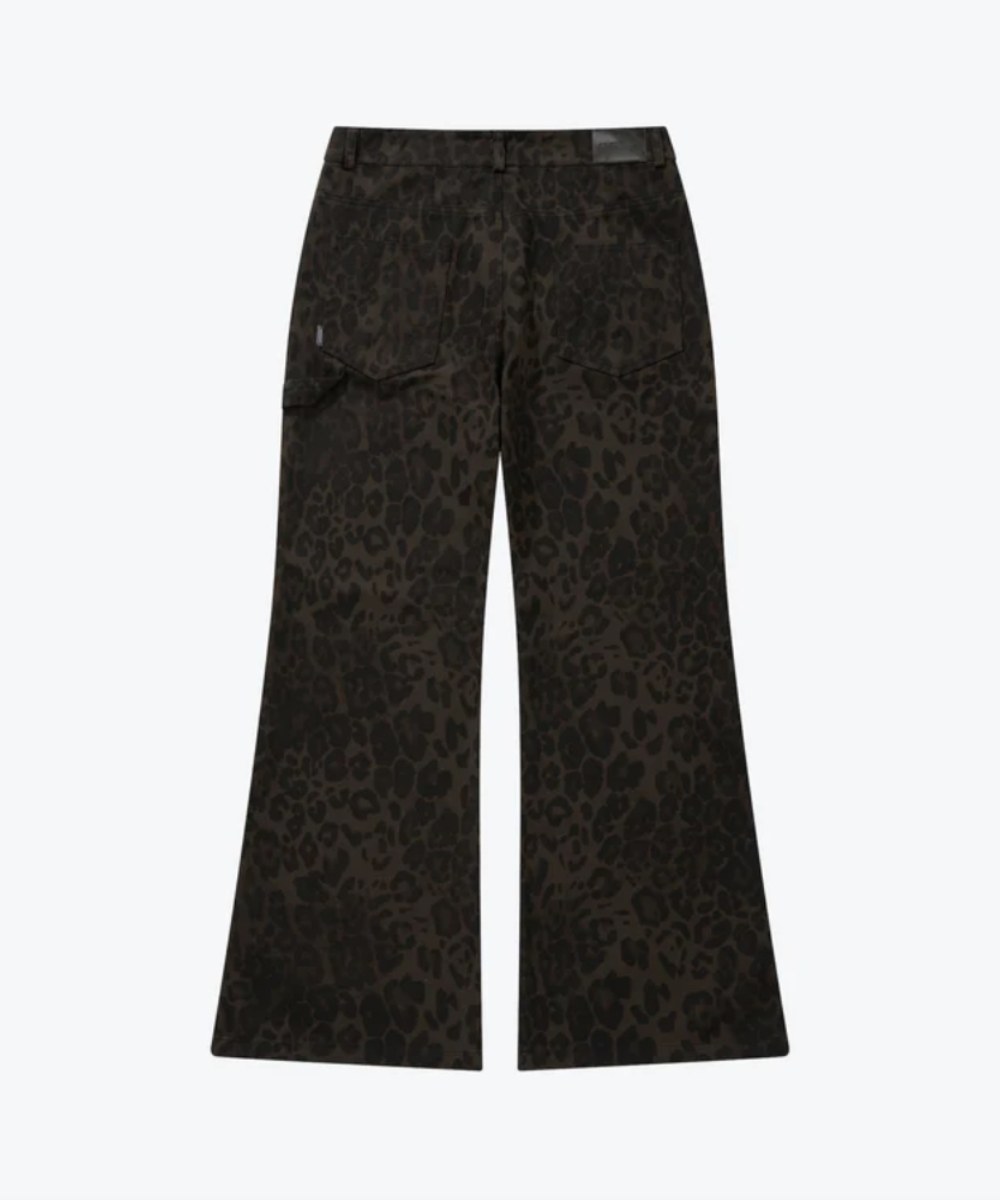 豹紋喇叭褲 Leopard Flare Parts